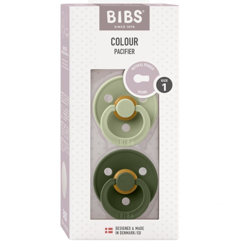 Bibs Ciucci COLOUR Ciliegia Size 1 - Sage