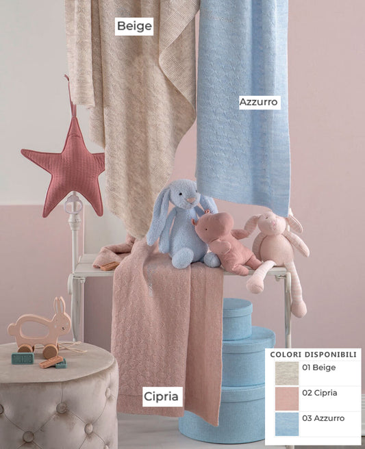 Blumarine COPERTINA Culla / Carrozzina CHIC 101040170 - beige