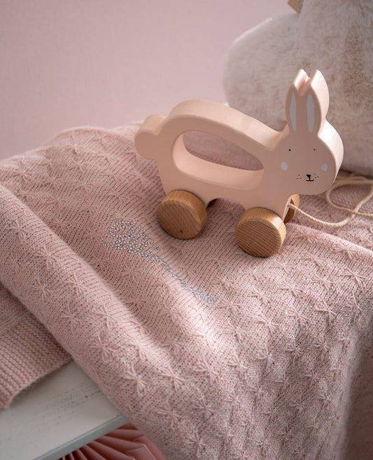 Blumarine COPERTINA Culla / Carrozzina CHIC 101040170 - cipria