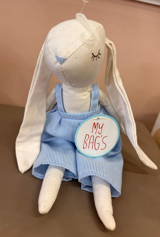 My Bag's - Coniglietto pezza - Personalizzato con nome bimbo