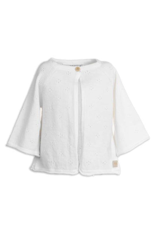 BAMBOOM Cardigan Bimba - 1016 - WARM WHITE 128