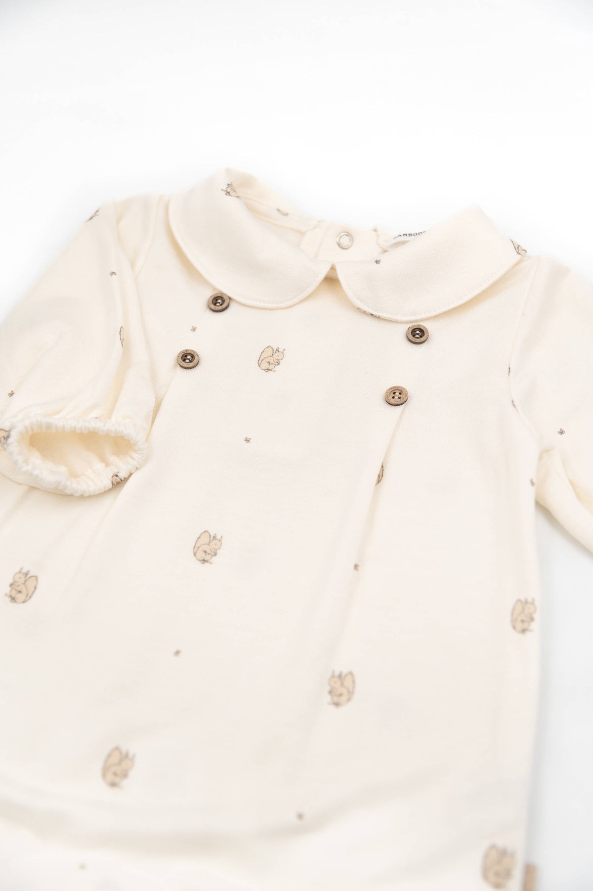 BAMBOOM Tutina con colletto elegante 1020 - PRINT SQUIRREL 344 - AI