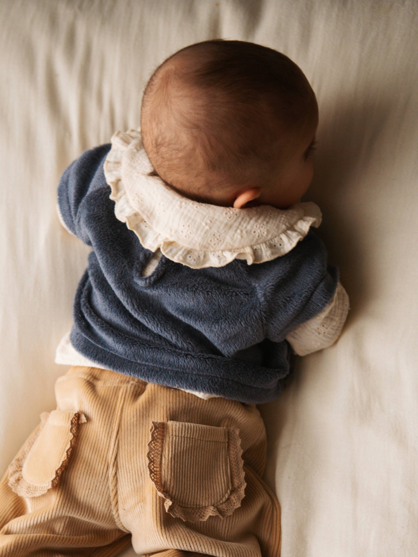 BAMBOOM Blusa con colletto volant 1025 - Warm white 345