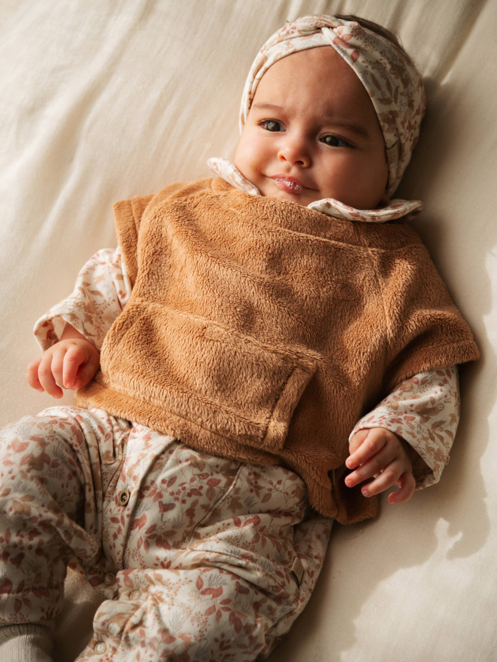 BAMBOOM Maglia Poncho 1036 - TAN CAMEL 349