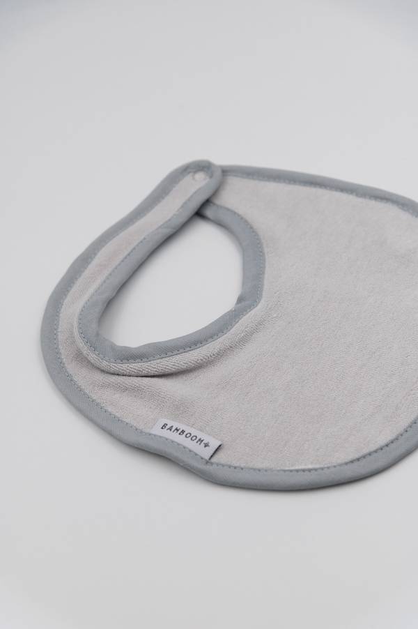 Bamboom Set Bavaglini 3 pezzi - Bibsset - Bianco 01