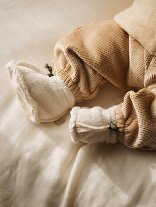 Bamboom Babbucce con chiusura cordino 1040 - WARM WHITE 345