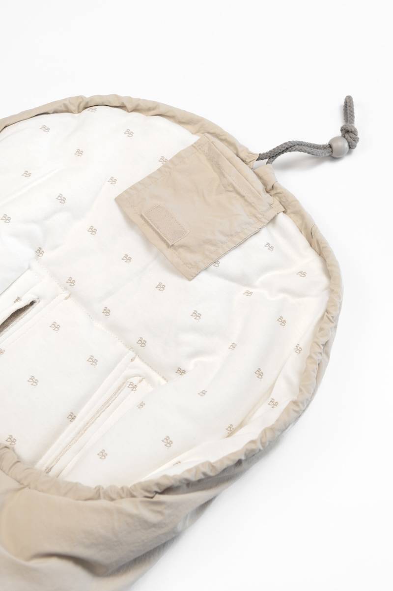 BAMBOOM Sacco invernale ovetto/carrozzina Igloo Mini - TOG 4.5 - SAND 10