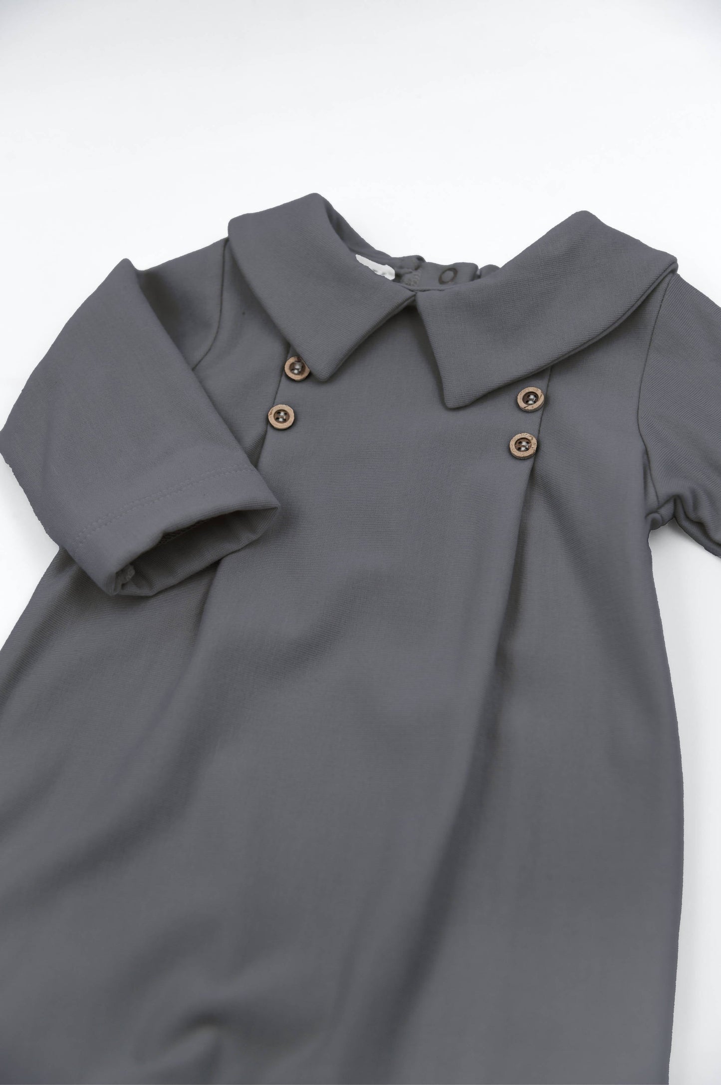 BAMBOOM Tutina Bimbo elegante con colletto 1044 - MIDNIGHT BLU 343