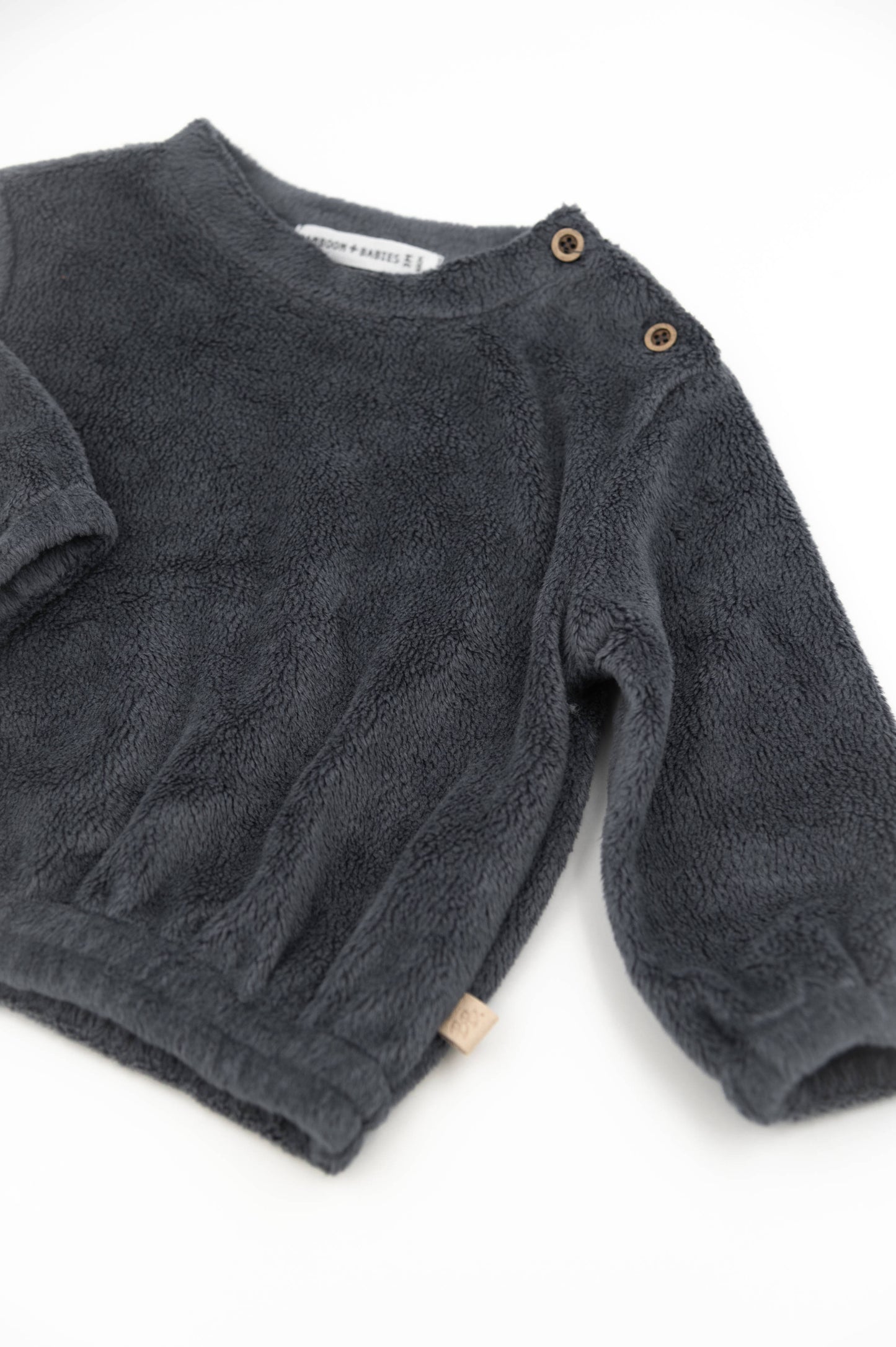 BAMBOOM Maglia Teddy 1054 - Midnight blu 343