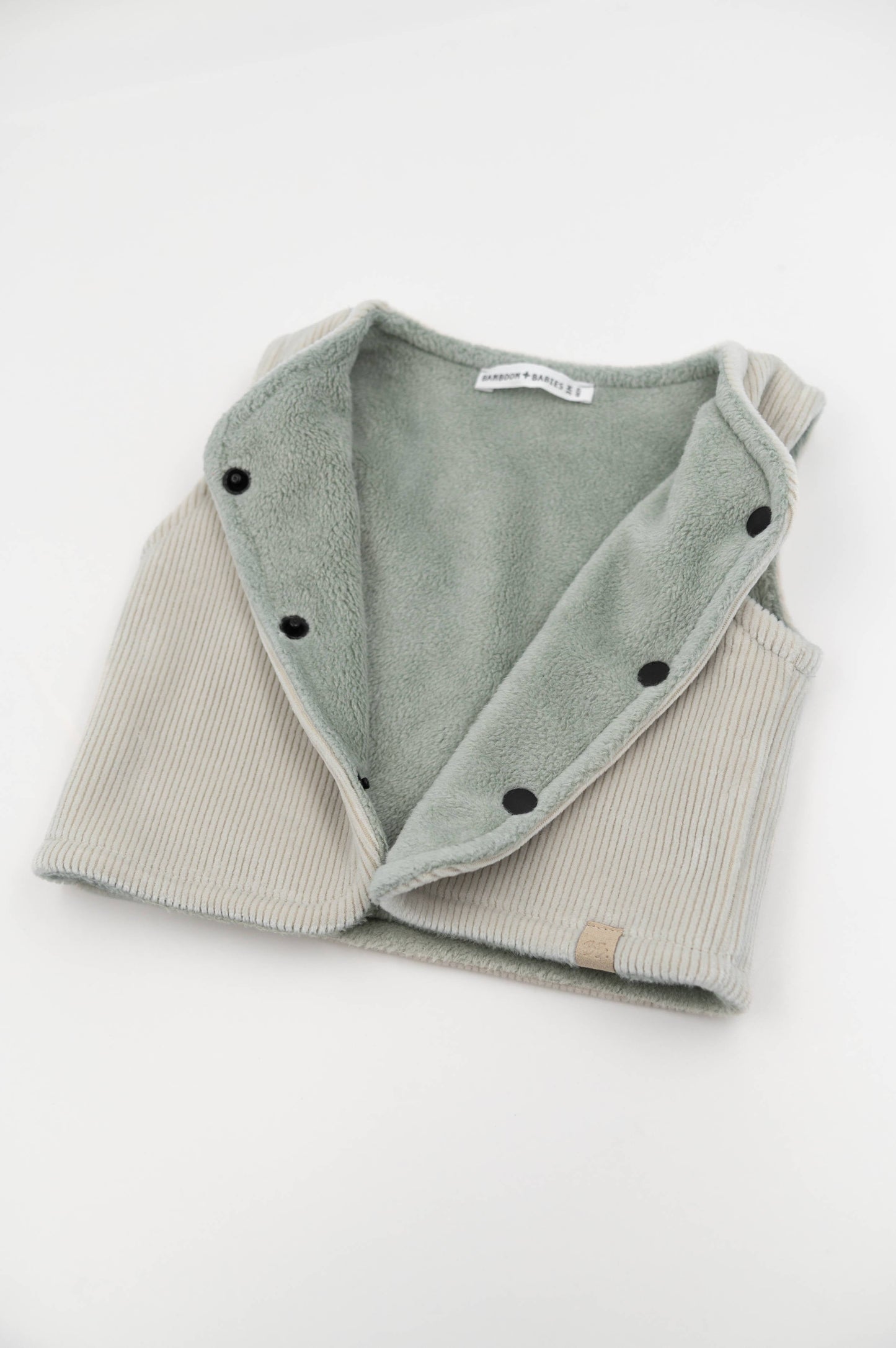 BAMBOOM Gilet smanicato reversibile 1057 - sky grey 352
