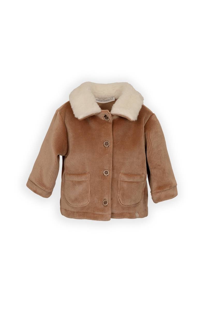 BAMBOOM Giacca Curderoy / Alpaka - 1060 - TAN CAMEL 349