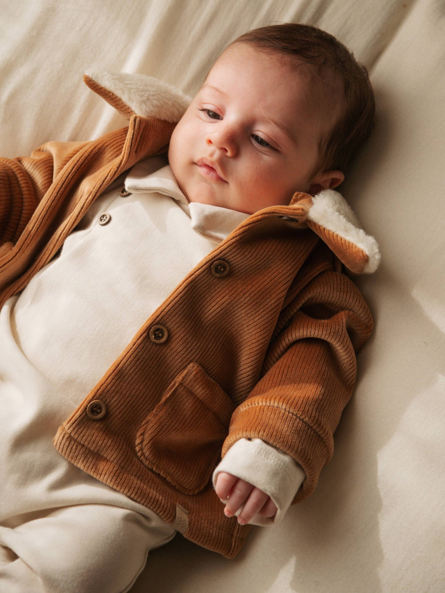 BAMBOOM Giacca Curderoy / Alpaka - 1060 - TAN CAMEL 349