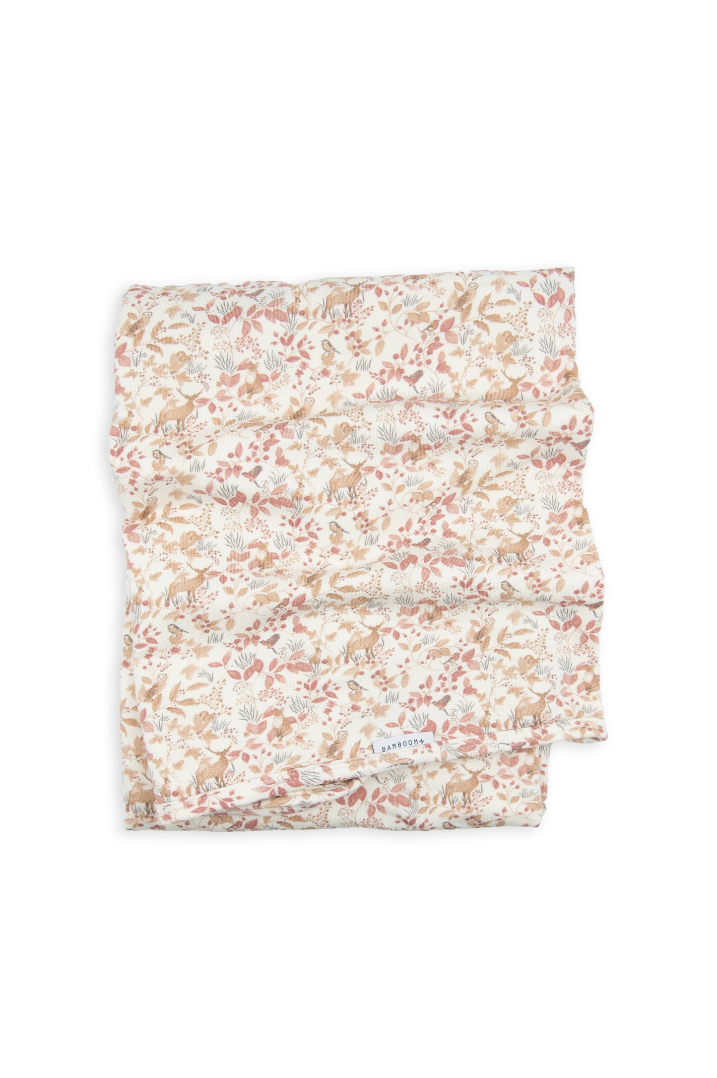 BAMBOOM Coperta clinica neonato 75x100 - 1083 - PRINT AUTUMN FOREST 342