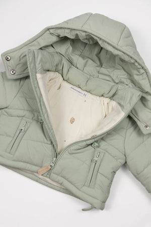 BAMBOOM Giacca con cappuccio removibile - 1086 - PEAK GREEN 572