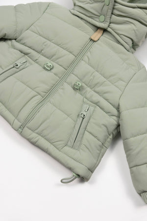 BAMBOOM Giacca con cappuccio removibile - 1086 - PEAK GREEN 572