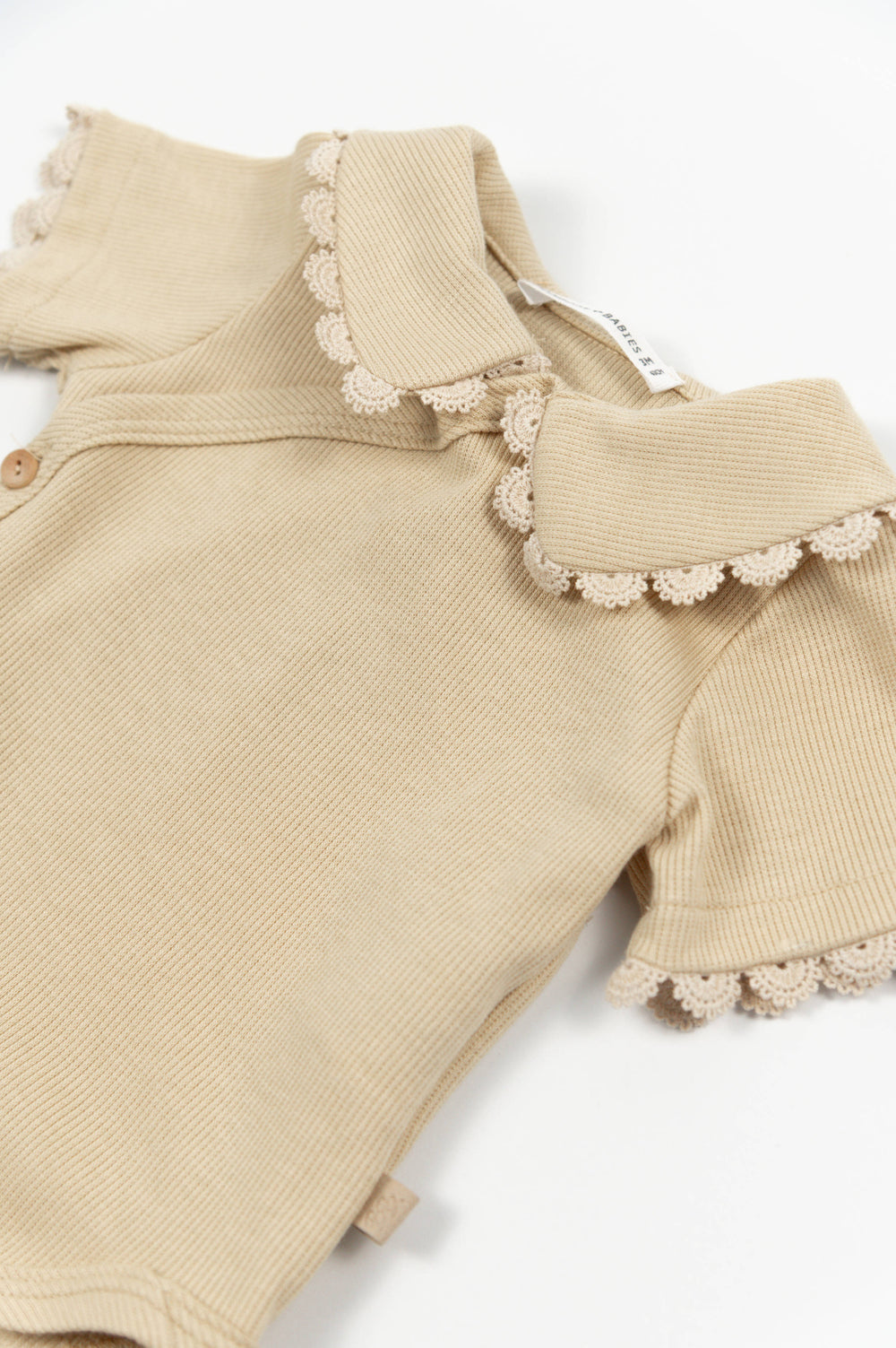 BAMBOOM Body con colletto Embroidery - 1109 - MUSTARD 270