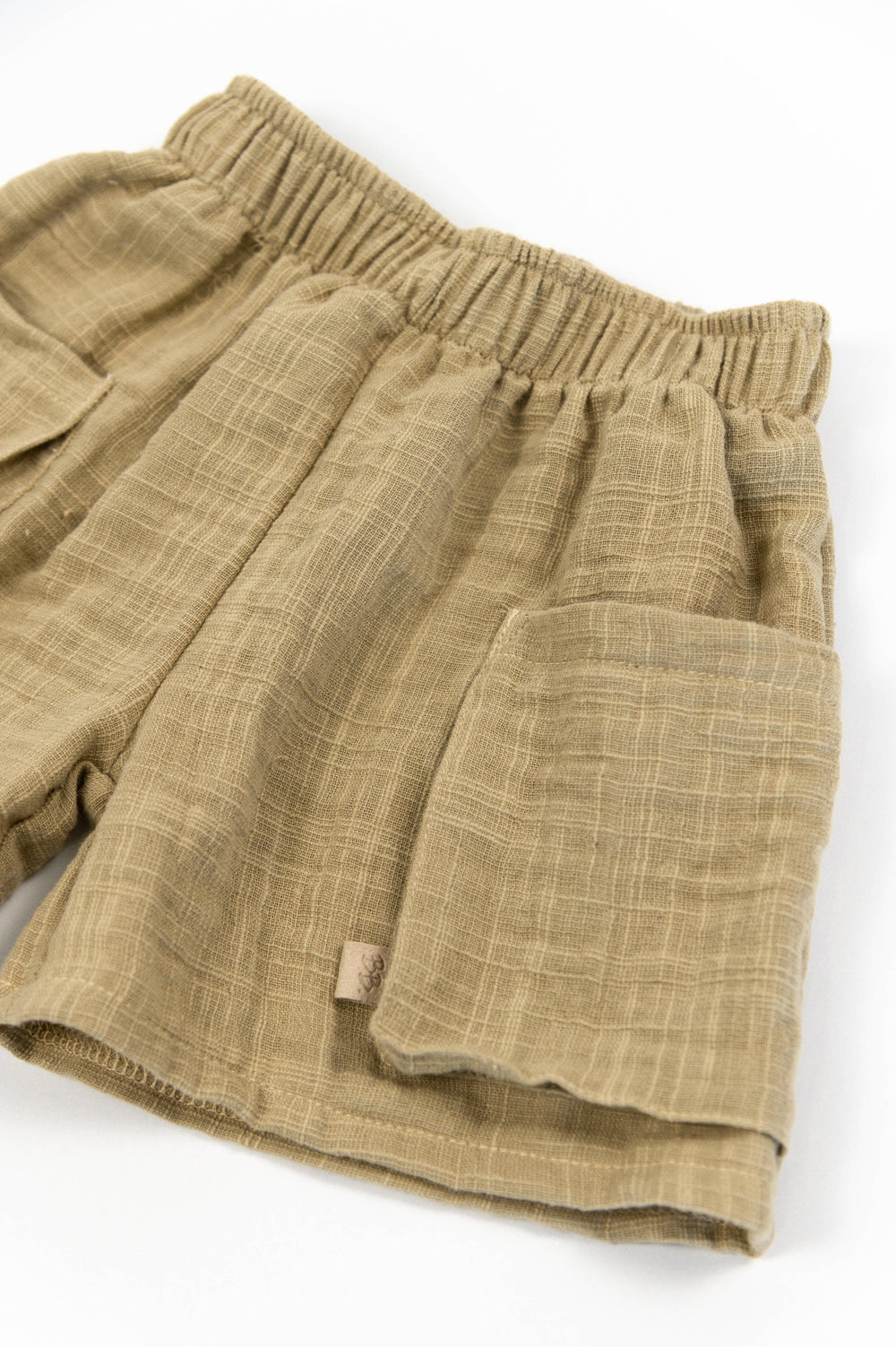 BAMBOOM Short bimba con tasche - 1137 - MUSTARD 270