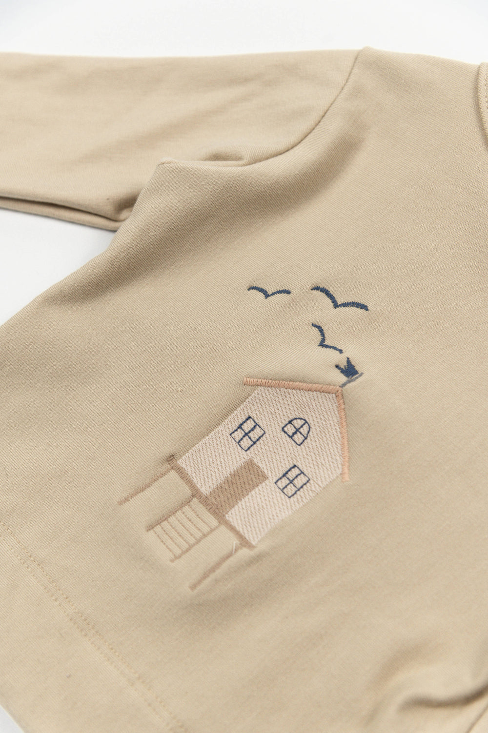BAMBOOM Maglia con ricamo Surf house - 1164 - LIGHT MUSTARD 279