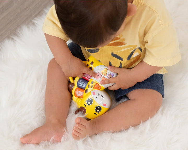 KIOKIDS - Giocattolo giraffa musicale