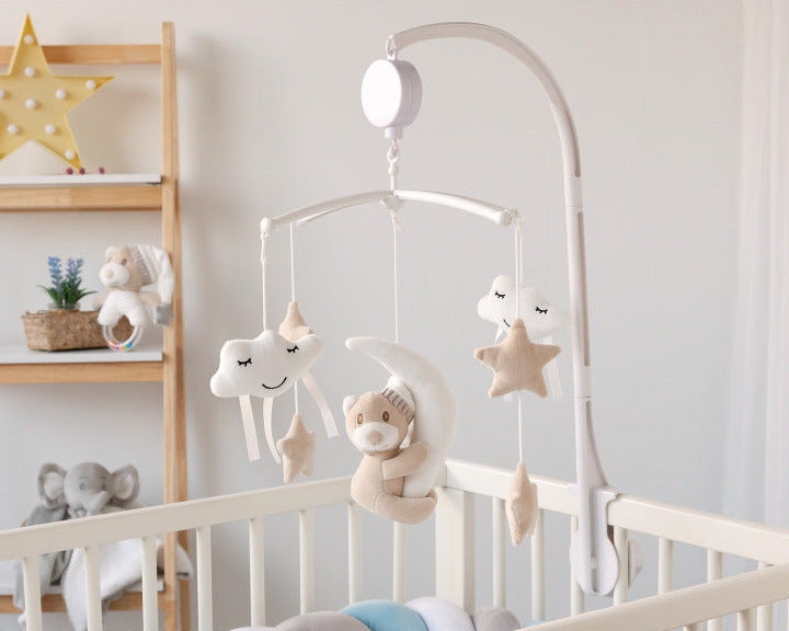 KIOKIDS - Giostrina musicale orso - beige