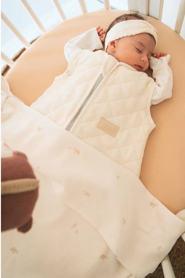 BAMBOOM Lenzuola lettino + federa - 172B - FAMILY BEAR 071