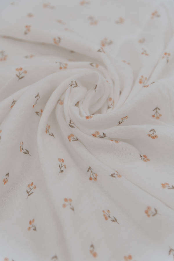 BAMBOOM Lenzuola culla + federa - 172M - ROSESHIP 512