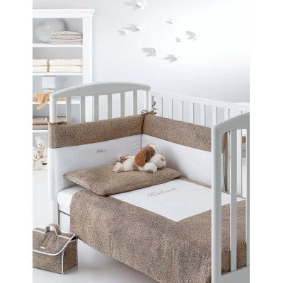 Borbonese Kids - paracolpi lettino SPLENDIDO - marrone