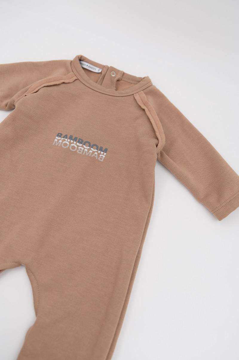 BAMBOOM Tutina Raglan logo Bamboom 497 - Camel 79 - AI
