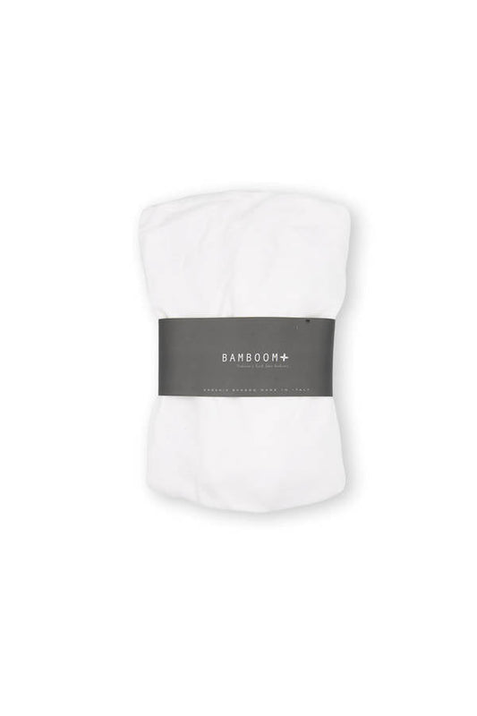 BAMBOOM Lenzuolo con angoli lettino - 1 pz - 216 - BIANCO 01