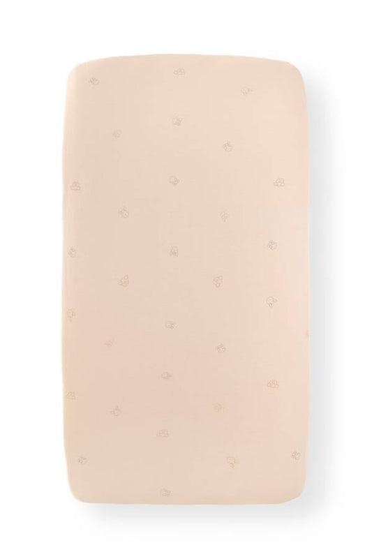 BAMBOOM Lenzuolo con angoli lettino - 1 pz - 216 - ANIMAL FRIENDS PINK 304