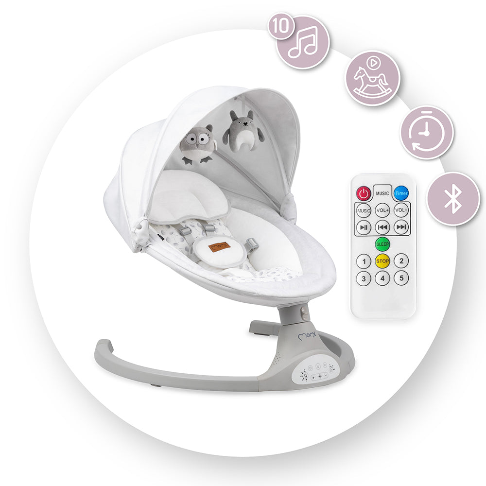 MoMi altalena KENANI colore light gray