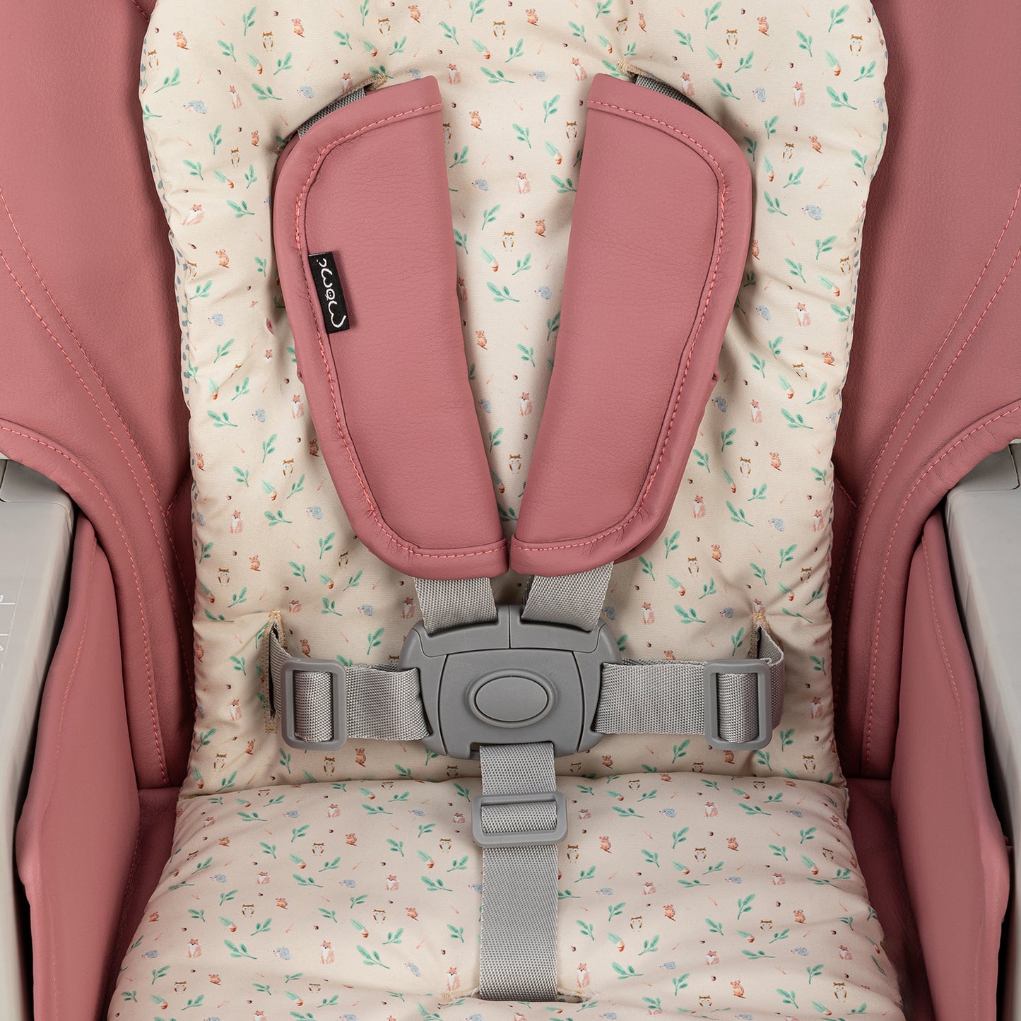 MoMi seggiolone pappa GOJO colore pink