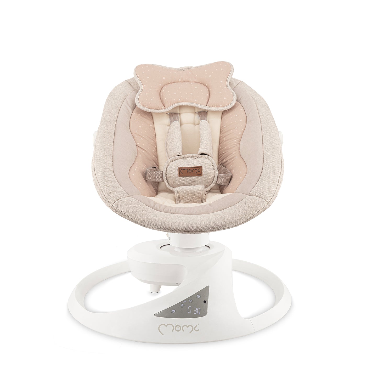 MoMi altalena PEARL baby swing - colore beige