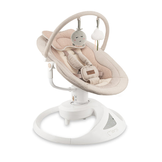 MoMi altalena PEARL baby swing - colore beige