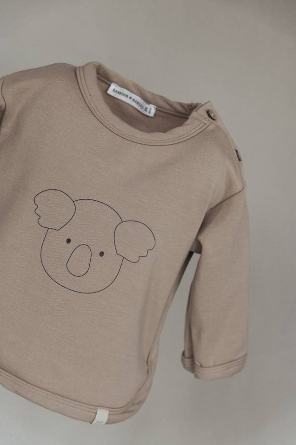 BAMBOOM Maglia con stampa - 502A - Cammello 33