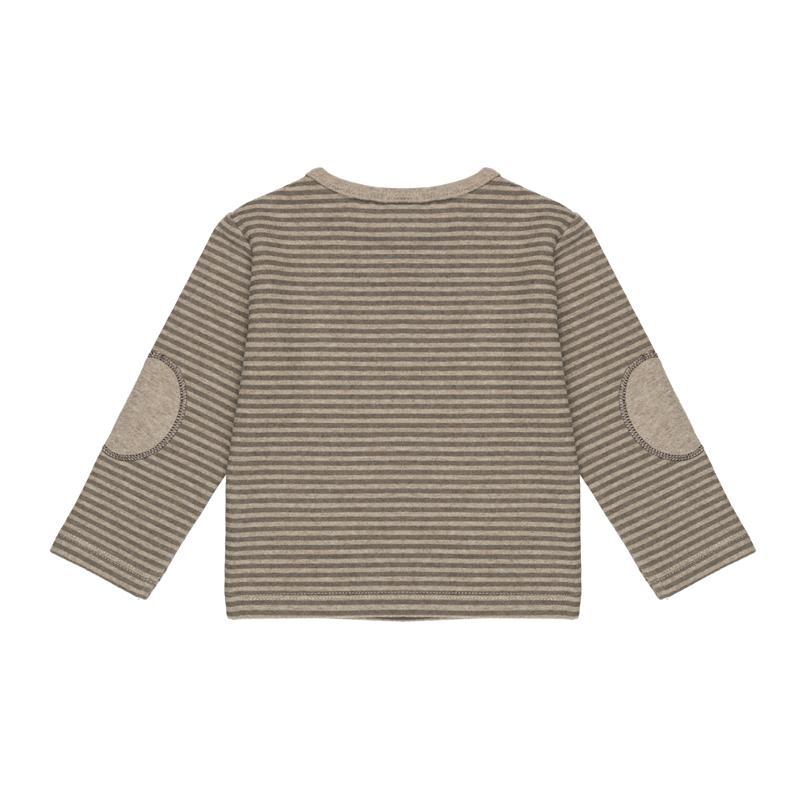 Nanan Studio - Maglia Rigata con Taschino e Toppe - SA038