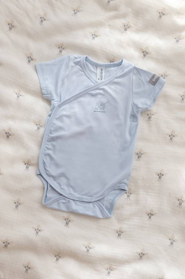 BAMBOOM confezione 2 Body maniche corte con bottoncini davanti - 528