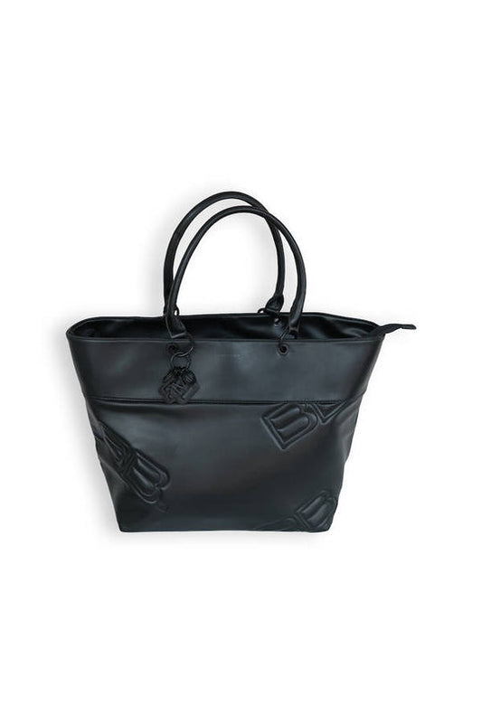 BAMBOOM Borsa a tracolla in ecopelle - BLACK 21