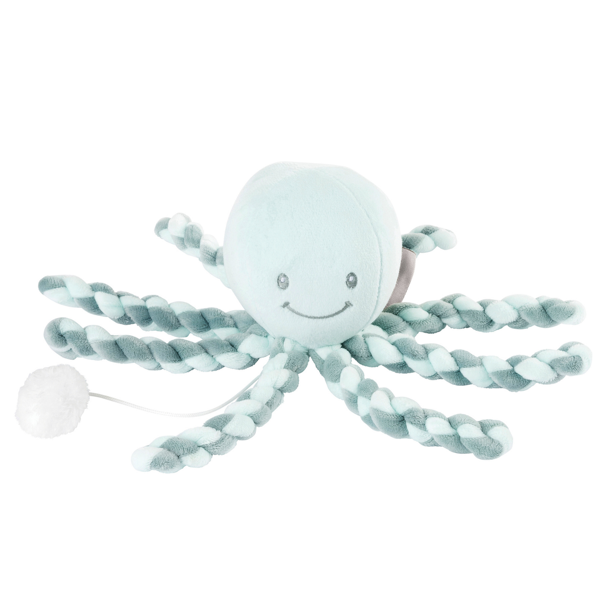 NATTOU Octopus Lapidou - Peluche con musica - 23 cm - Verde