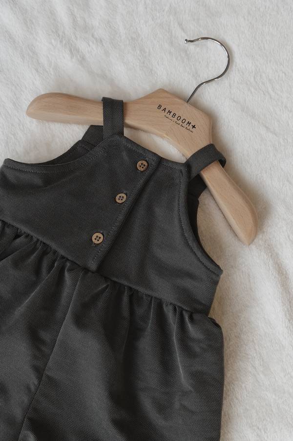 BAMBOOM Salopette Bimba - 681 - Antracite 311
