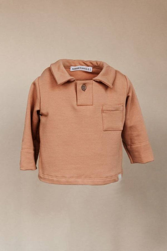 BAMBOOM Polo maniche lunghe - 704 - Orange 246