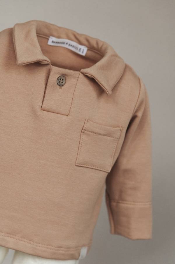 BAMBOOM Polo maniche lunghe - 704 - Orange 246