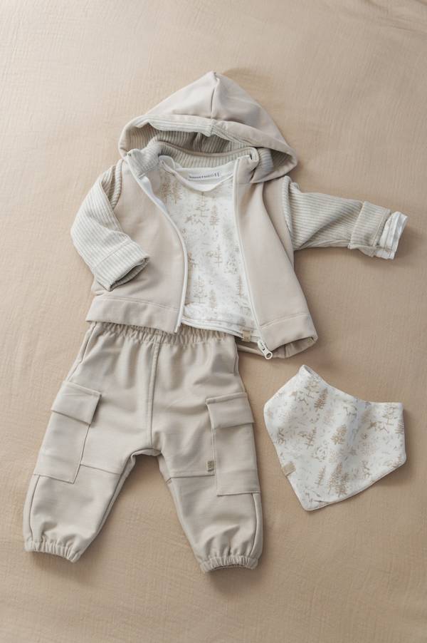 BAMBOOM Hooded Cardigan - 711 - SAND 10