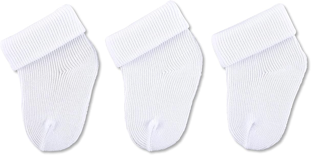 Sterntaler Calzini Unisex - Taglia neonato - Bianco
