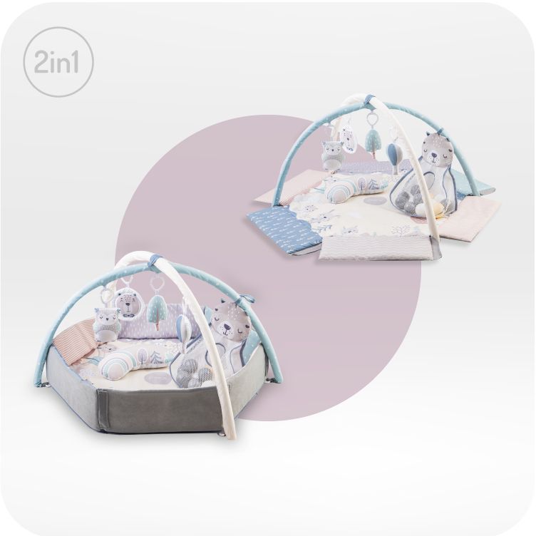 MoMi tappeto palestrina Pastel