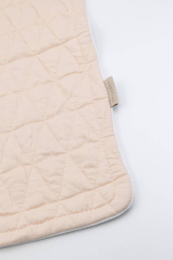 BAMBOOM Coperta Wrinkled culla, in bambù organico - 792M - WATER PEACH 514