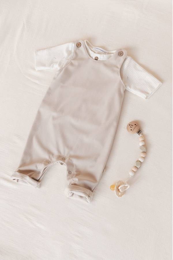 BAMBOOM Salopette jeans - 803 - SAND 10