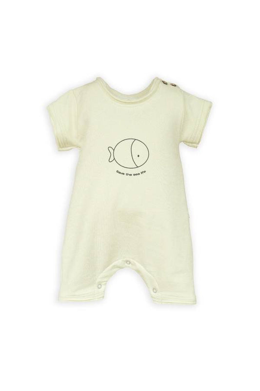 BAMBOOM Tuta con stampa - 817 - LIME 120