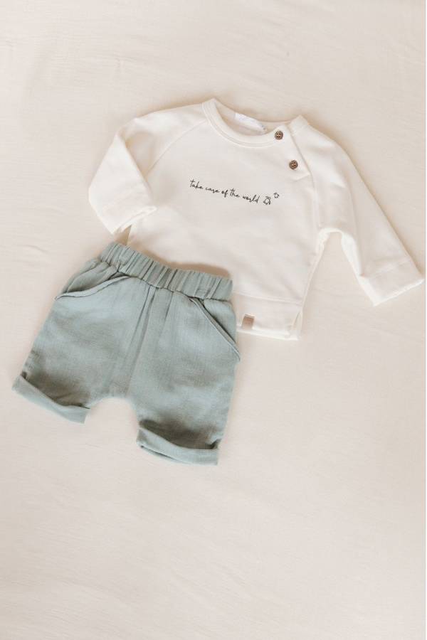 BAMBOOM Jeans shorts - 851 - ACQUA GREY 122