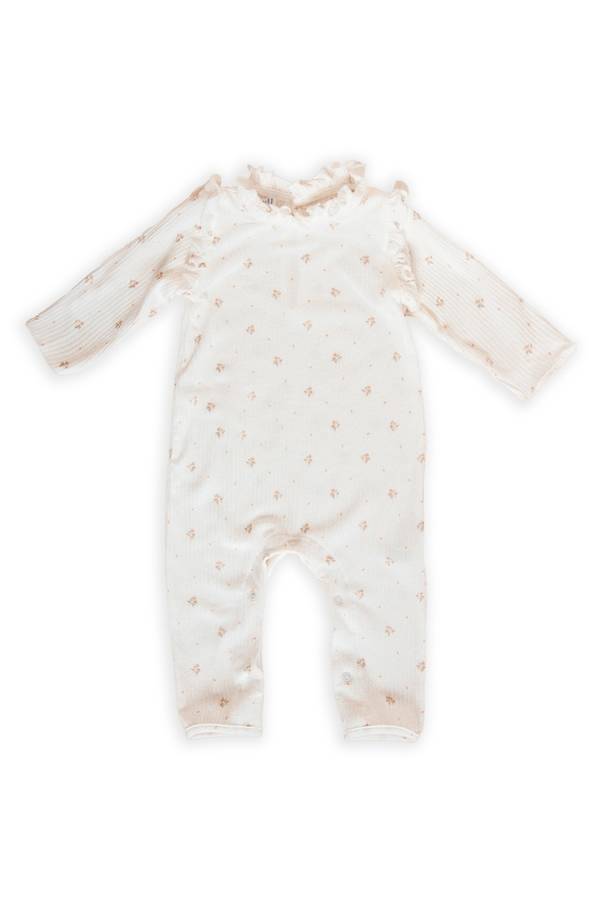 BAMBOOM Tuta a costine - 862 - PRINT LILLA 421